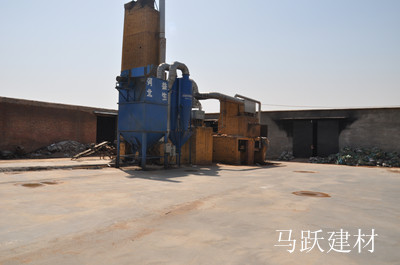 馬躍建材清明節(jié)假日期間開(kāi)展工廠(chǎng)地面硬化，工廠(chǎng)綠化工作